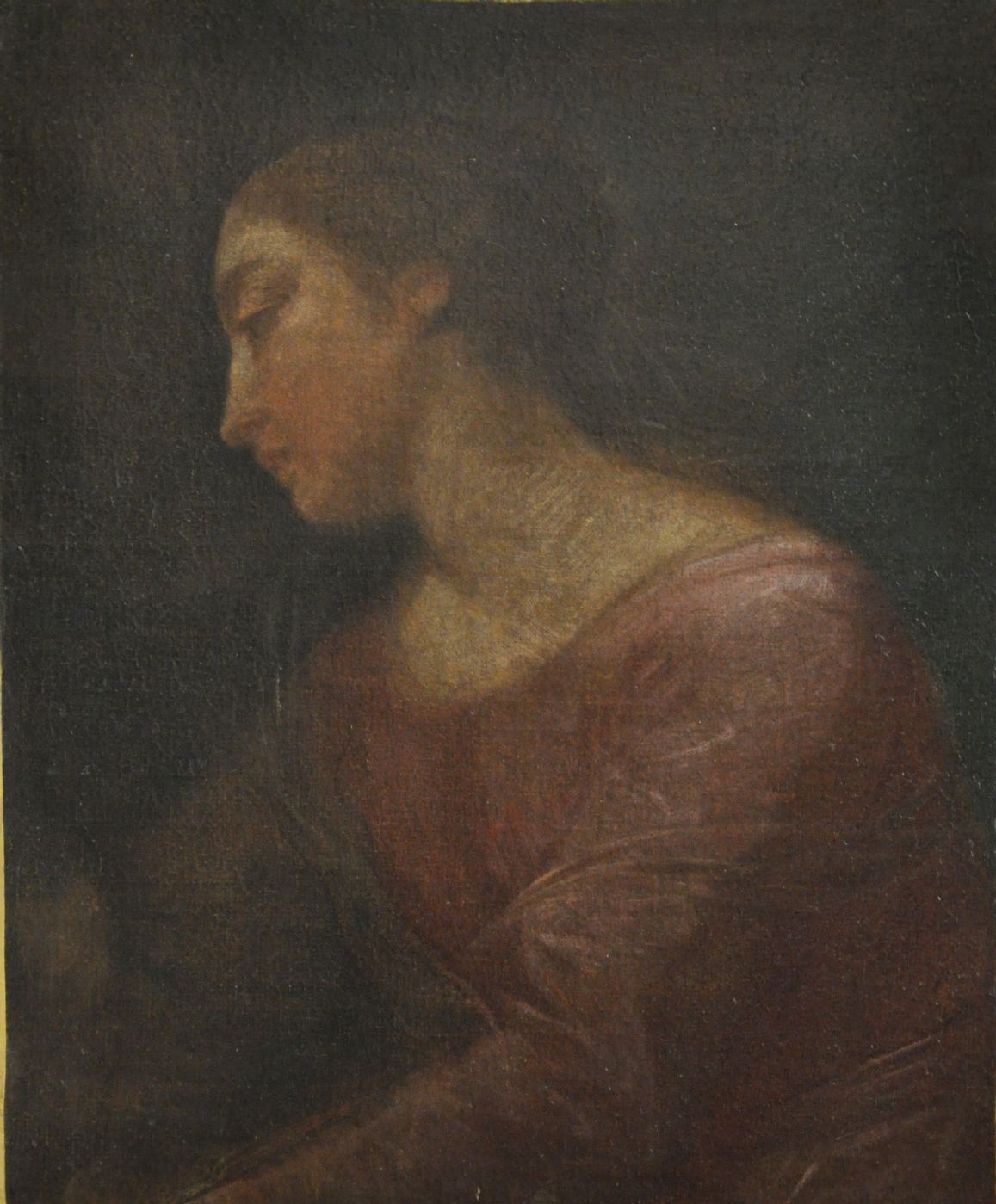 Donato Creti (Cremona, 1671 - Bolonia, 1749) "Testa femminile"